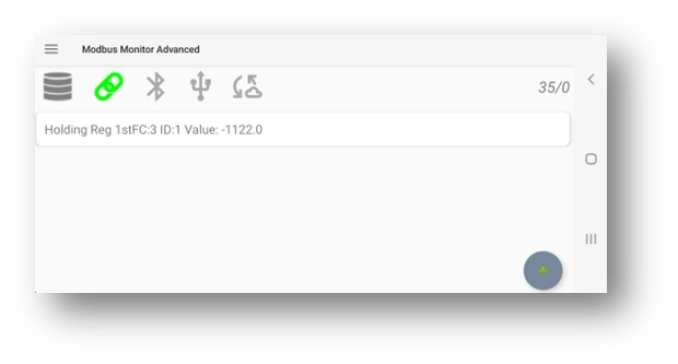 Modbus Monitor Advanced Client Mode