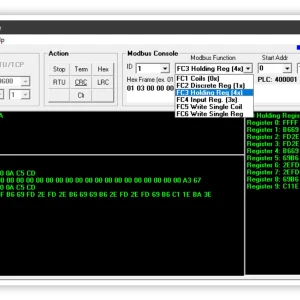 Modbus Console